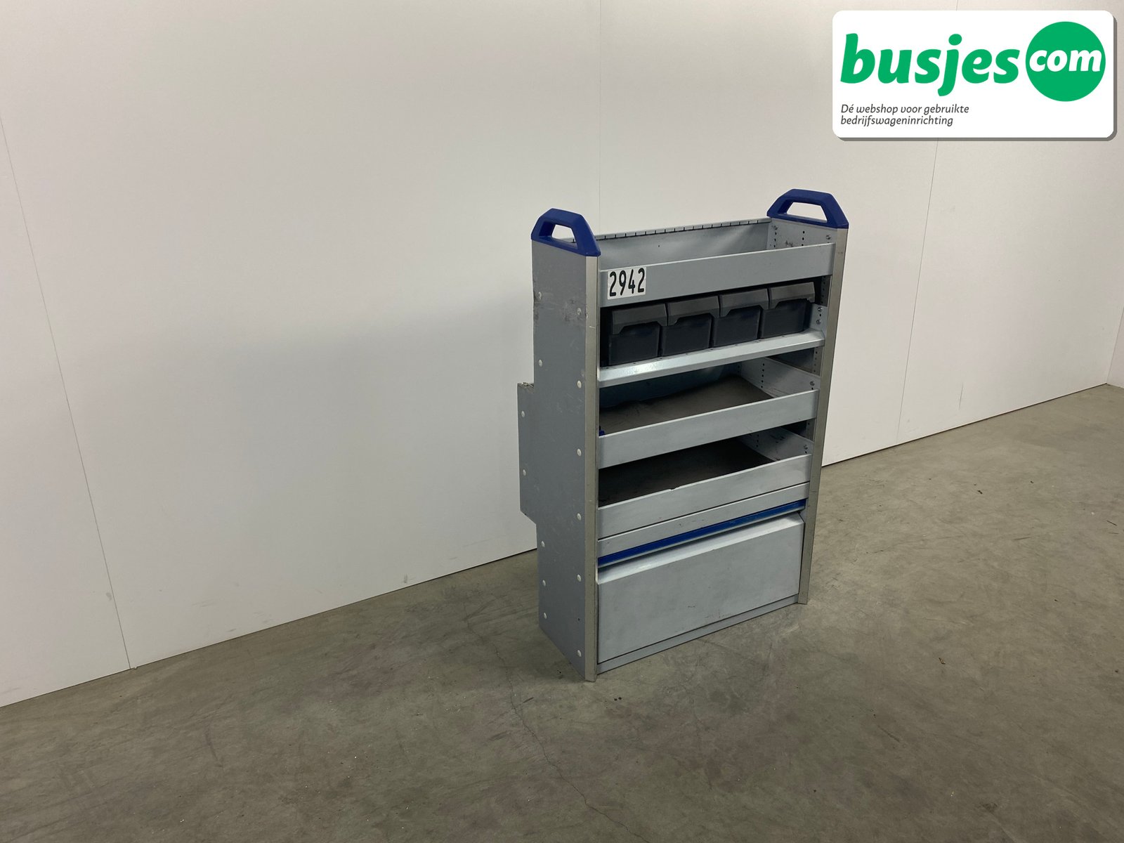 Sortimo alu bedrijfswagen inrichting 765x385x1170mm (2942) - Afbeelding 4