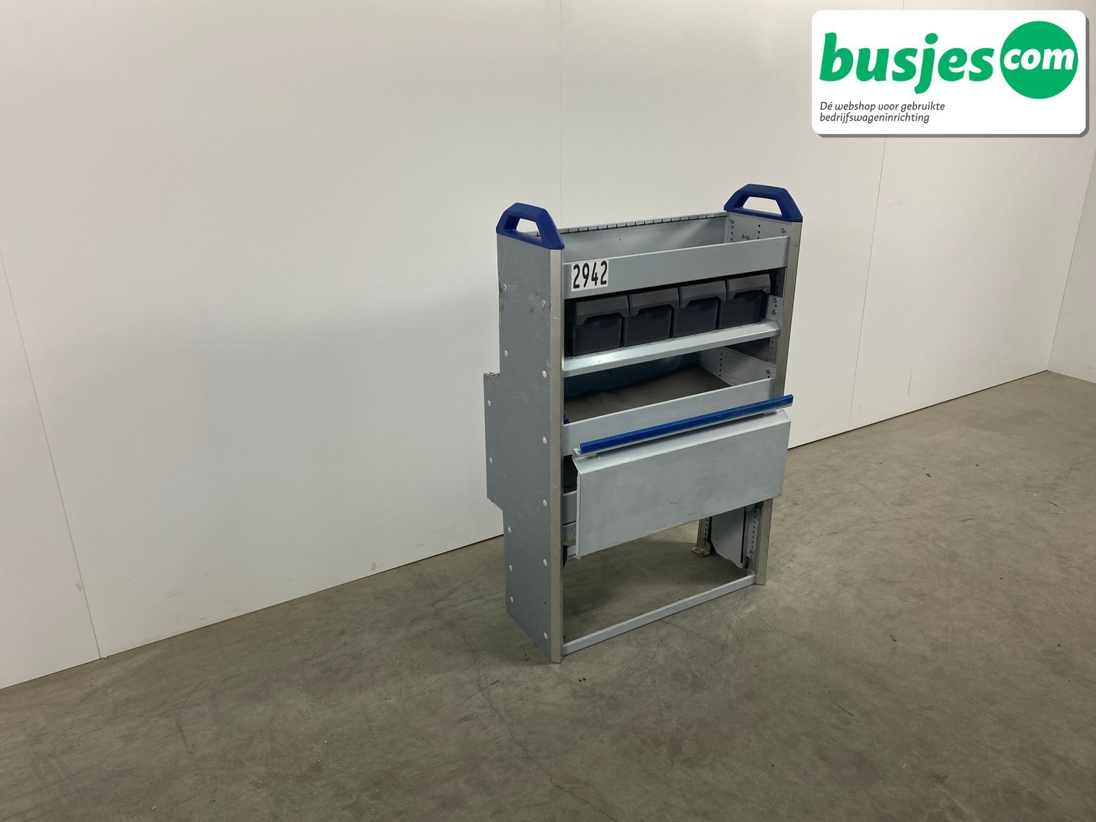 Sortimo alu bedrijfswagen inrichting 765x385x1170mm (2942) - Afbeelding 5