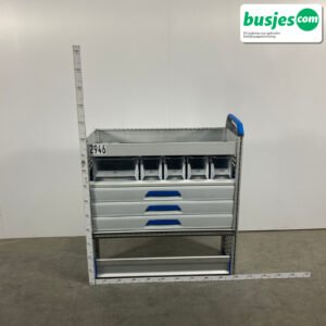 Sortimo alu bedrijfswagen inrichting 1010x380x1120mm (2946)