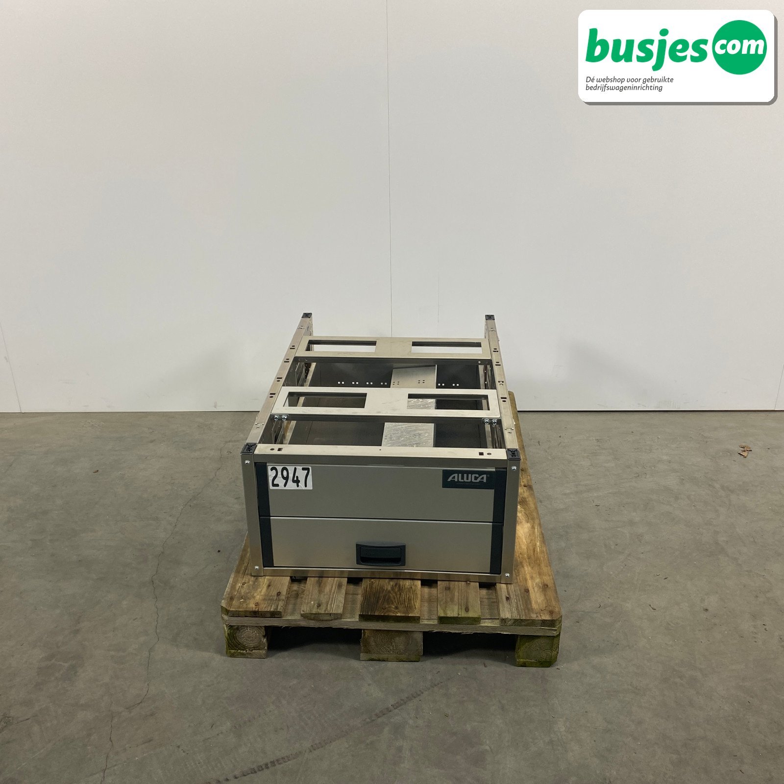 Aluca bedrijfswageninrichting 645x945x350mm (2947)