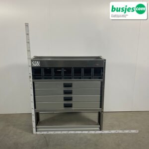 Aluca bedrijfswageninrichting 1010x320x1160mm (2953)