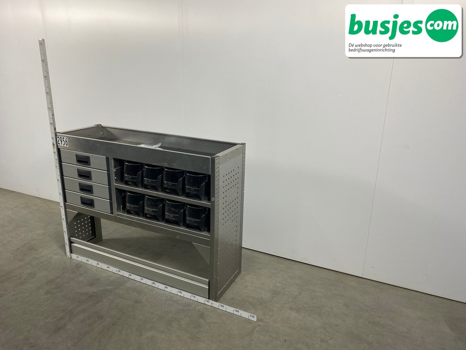 Aluca bedrijfswageninrichting 1255x420x950mm (2956) - Afbeelding 3