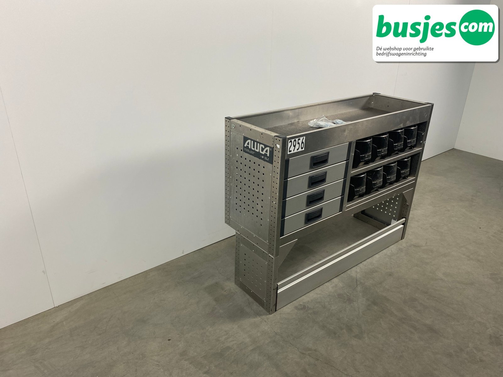 Aluca bedrijfswageninrichting 1255x420x950mm (2956) - Afbeelding 4