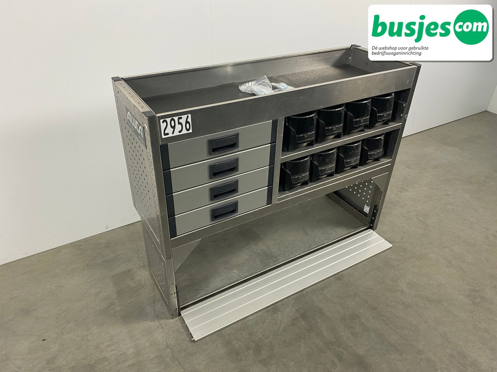 Aluca bedrijfswageninrichting 1255x420x950mm (2956) - Afbeelding 5