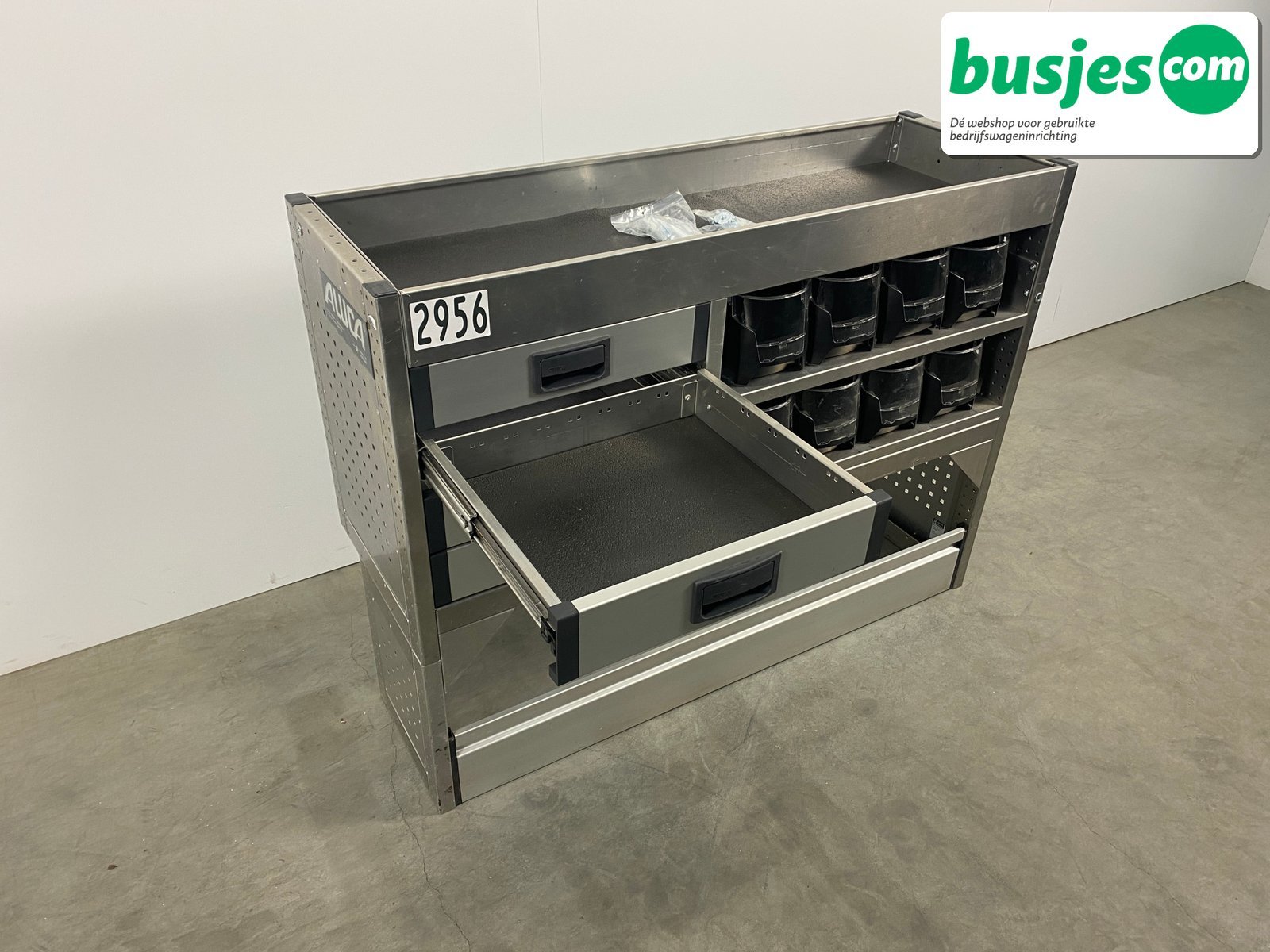 Aluca bedrijfswageninrichting 1255x420x950mm (2956) - Afbeelding 8