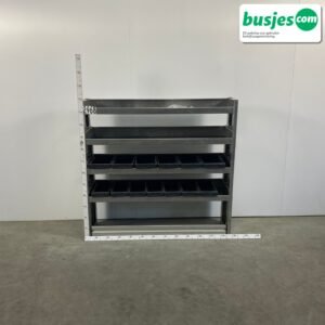 Aluca bedrijfswageninrichting 1255x320x1200mm (2968)