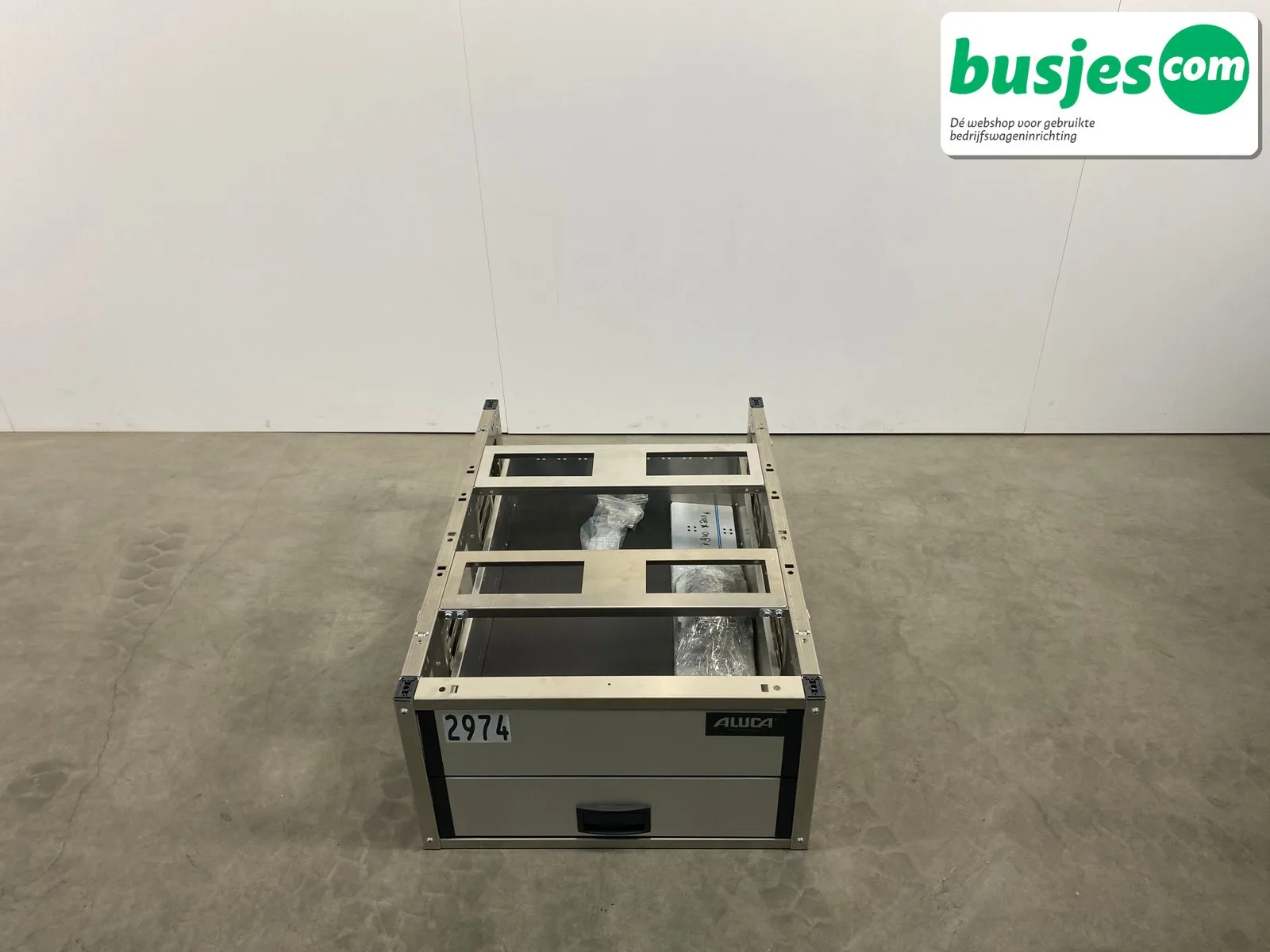 Aluca bedrijfswageninrichting 645x945x350mm (2974)