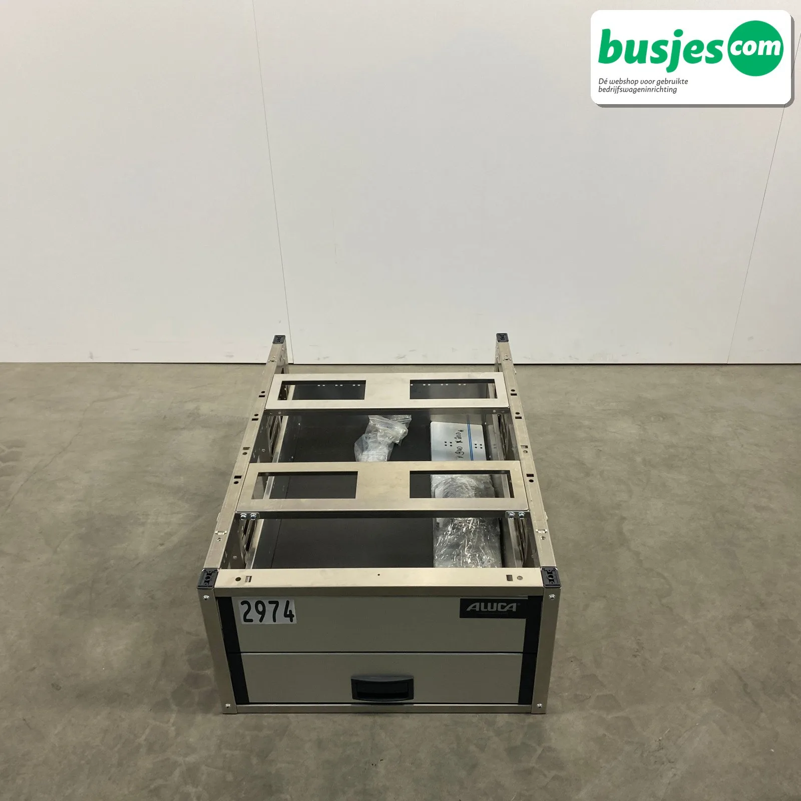Aluca bedrijfswageninrichting 645x945x350mm (2974) - Afbeelding 2