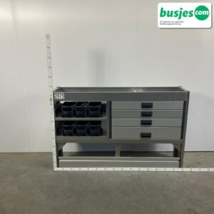 Aluca bedrijfswageninrichting 1500x320x950mm (2975)