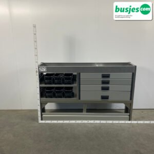 Aluca bedrijfswageninrichting 1500x320x950mm (2975)