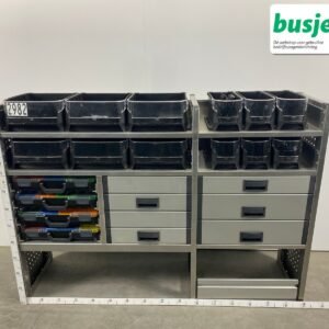 Aluca bedrijfswageninrichting 1625x420x1175mm (2982)