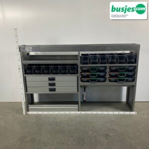 Aluca bedrijfswageninrichting 1990x420x1250mm (2984)