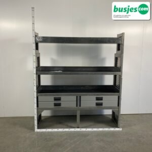 Aluca bedrijfswageninrichting 1500x420x1705mm (2988)