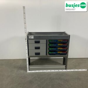 Aluca bedrijfswageninrichting 1010x420x950mm (3011)