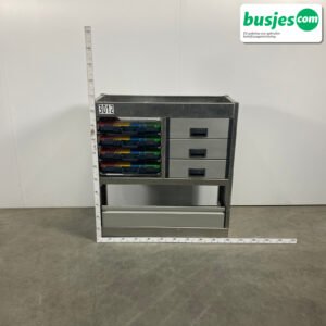 Aluca bedrijfswageninrichting 1010x420x1075mm (3012)