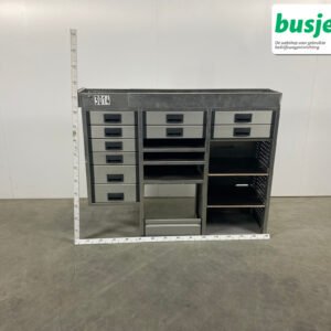 Aluca bedrijfswageninrichting 1400x420x1150mm (3014)