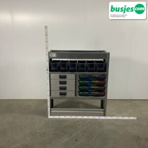 Aluca bedrijfswageninrichting 1010x420x1150mm (3015)