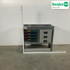 Aluca bedrijfswageninrichting 1010x420x950mm (3016)