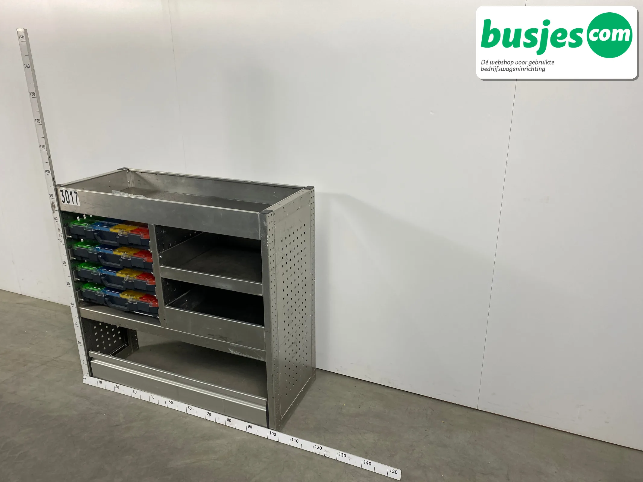 Aluca bedrijfswageninrichting 1010x425x955mm (3017) - Afbeelding 3
