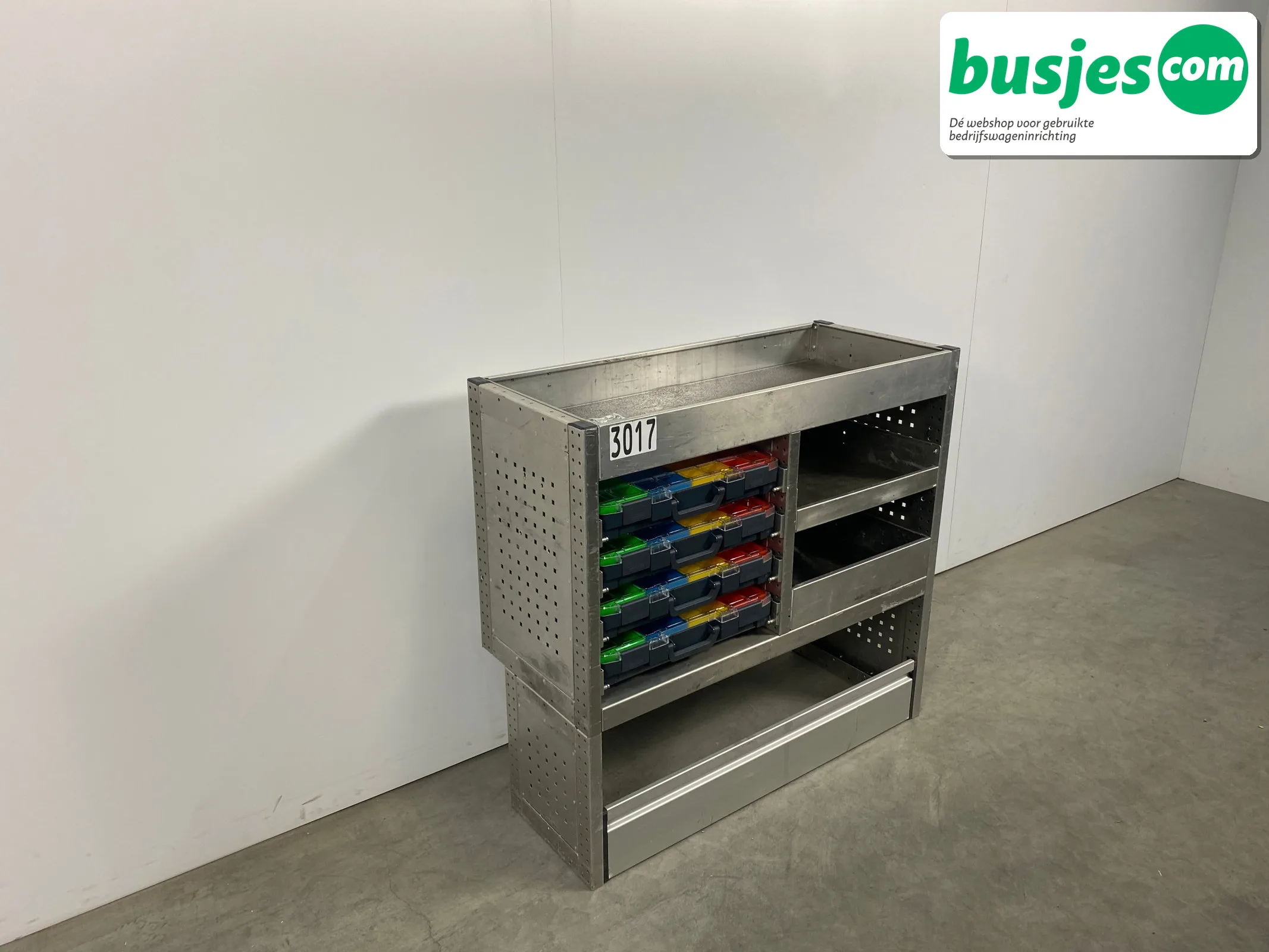 Aluca bedrijfswageninrichting 1010x425x955mm (3017) - Afbeelding 4