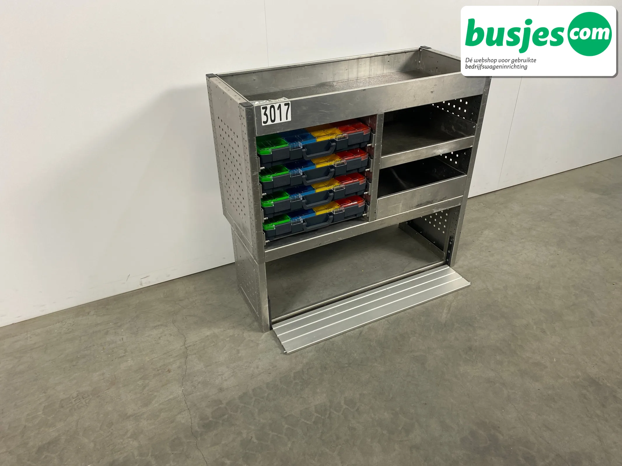 Aluca bedrijfswageninrichting 1010x425x955mm (3017) - Afbeelding 5