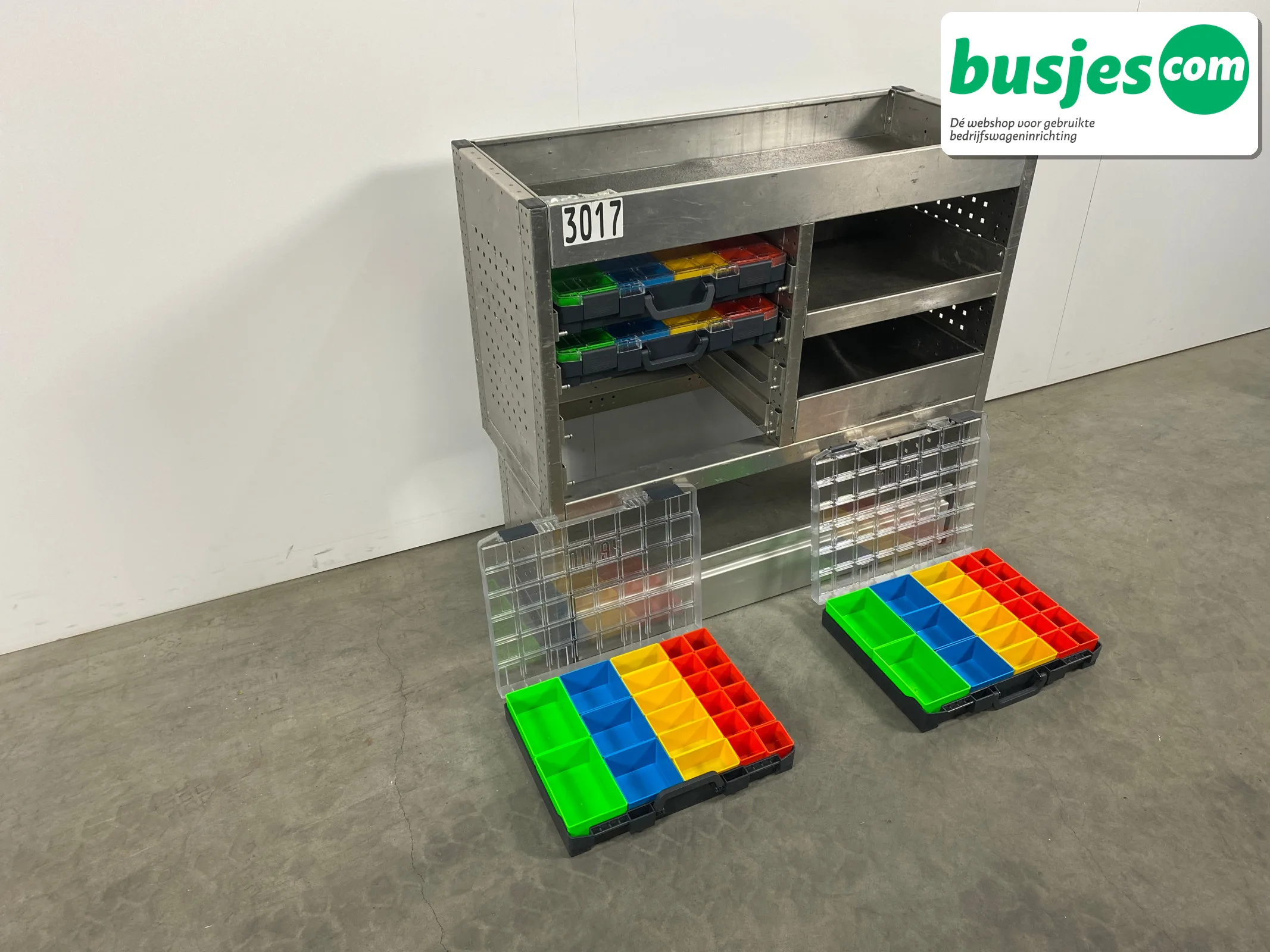 Aluca bedrijfswageninrichting 1010x425x955mm (3017) - Afbeelding 6