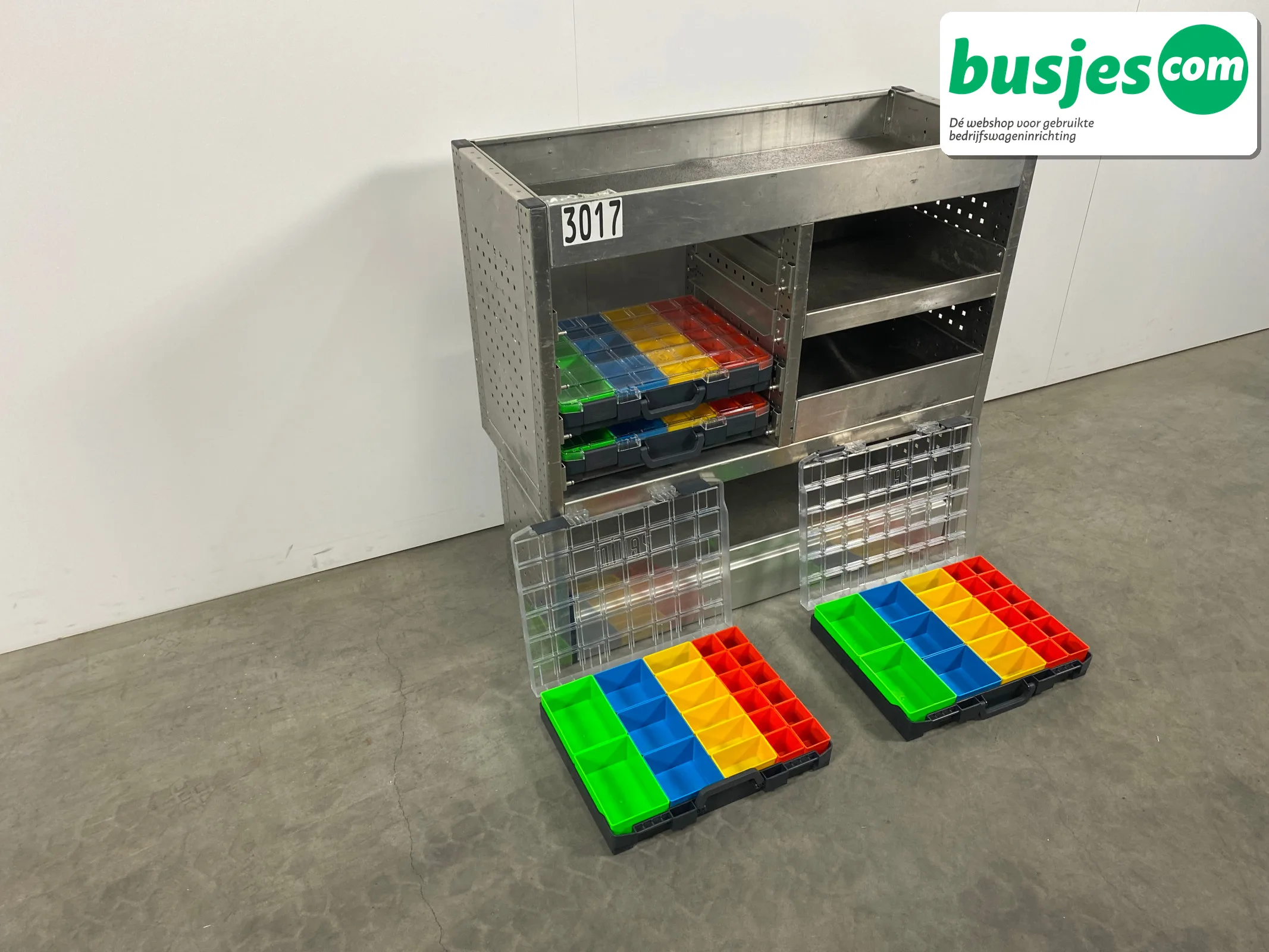 Aluca bedrijfswageninrichting 1010x425x955mm (3017) - Afbeelding 7