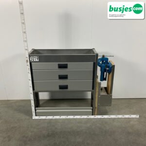 Aluca bedrijfswageninrichting 890x320x950mm (3019)