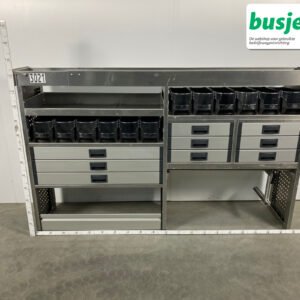 Aluca bedrijfswageninrichting 1990x420x1250mm (3021)
