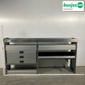 Aluca bedrijfswageninrichting 2235x420x1150mm (3024)