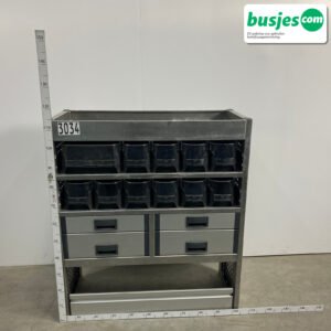 Aluca bedrijfswageninrichting 1010x420x1150mm (3034)