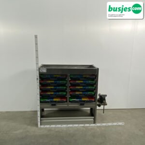 Aluca bedrijfswageninrichting 1010x420x1050mm (3035)