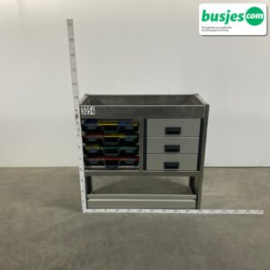 Aluca bedrijfswageninrichting 1010x420x950mm (3054)