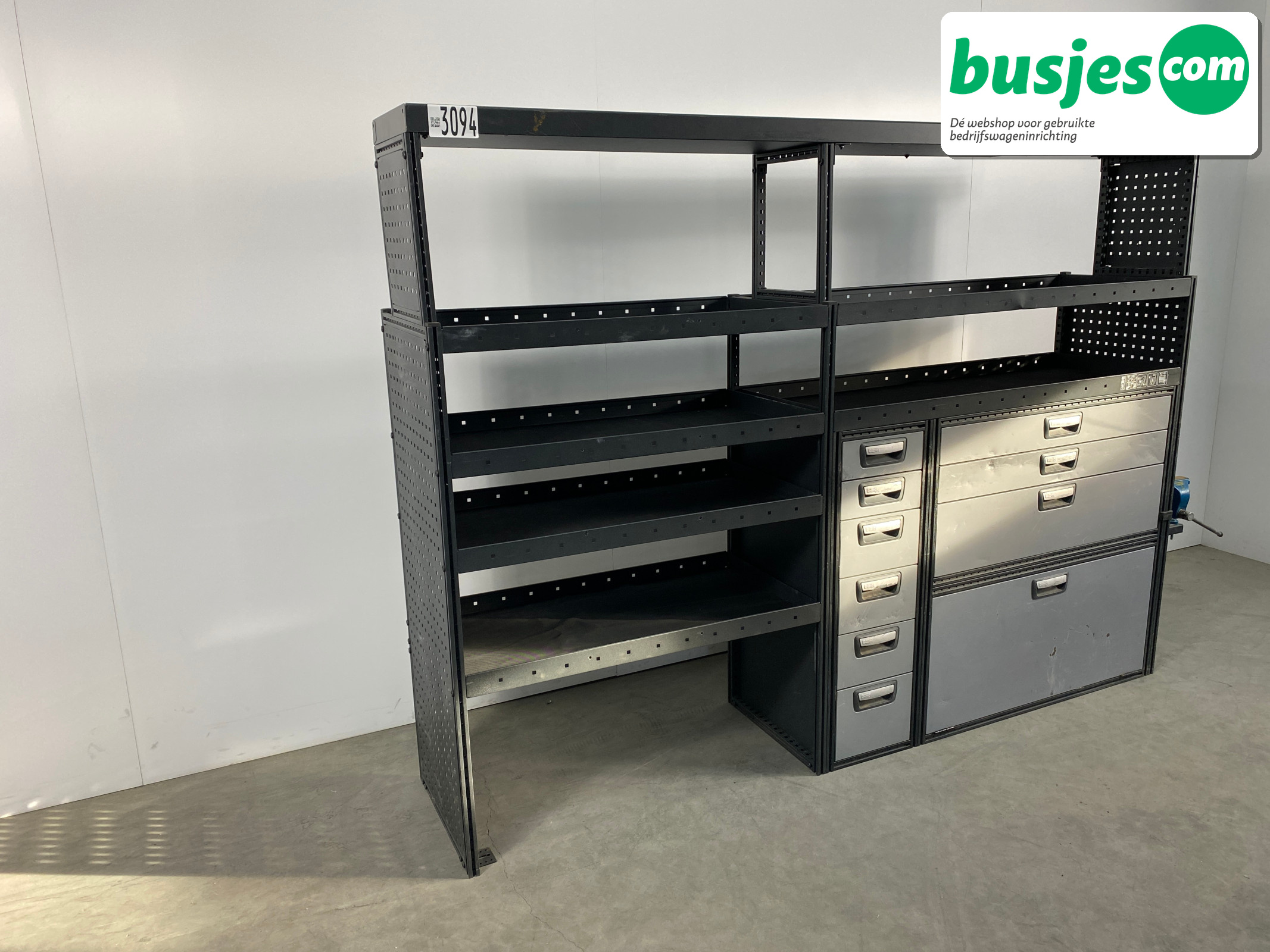 Modul bedrijfswagen inrichting 2475x490x1735mm (3094) - Afbeelding 4