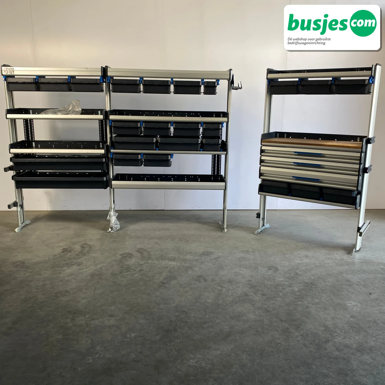 Sortimo SR5 inrichting Crafter Sprinter Master 3109