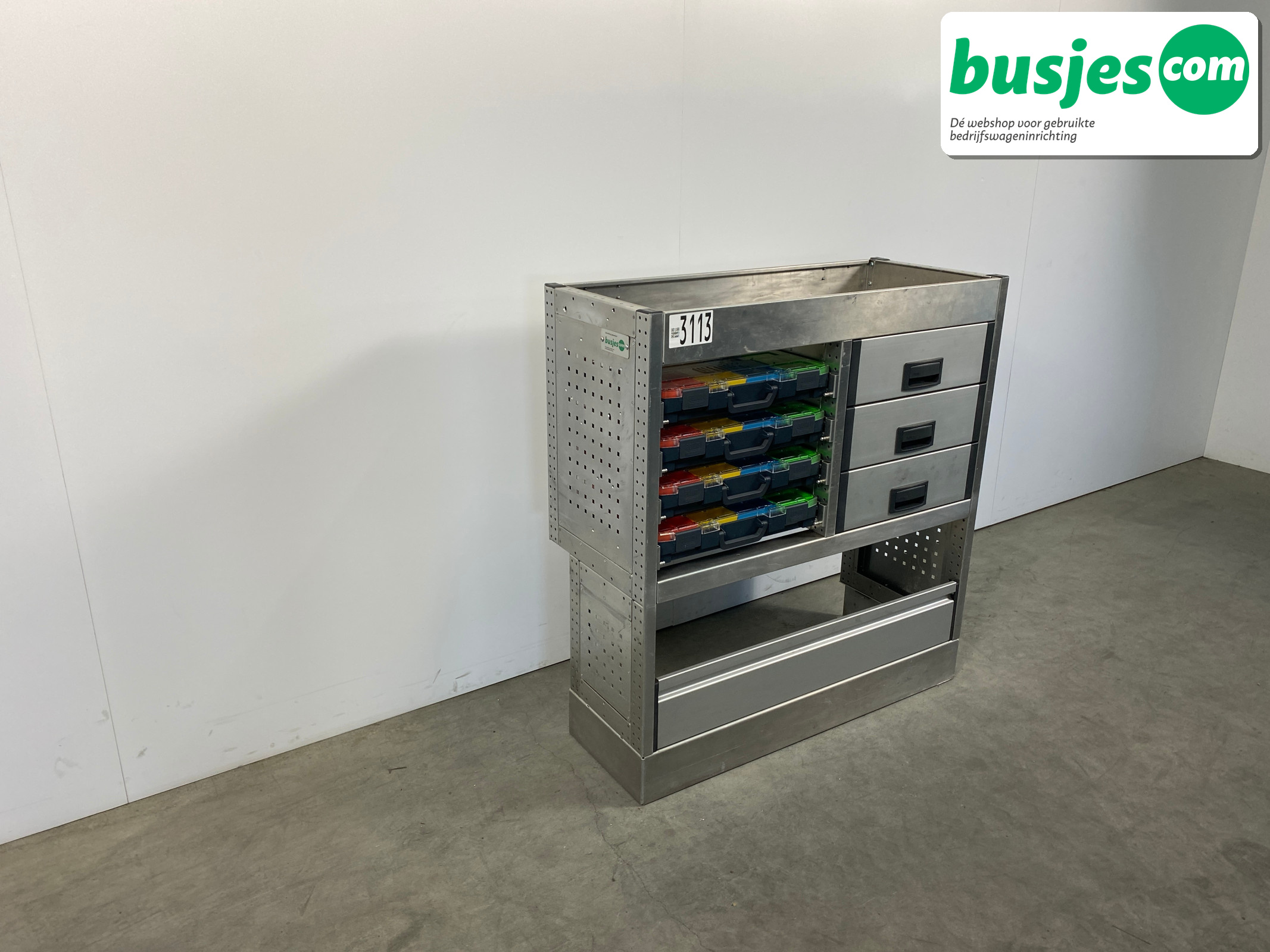 Aluca bedrijfswageninrichting 1010x420x1075mm (3113) - Afbeelding 4