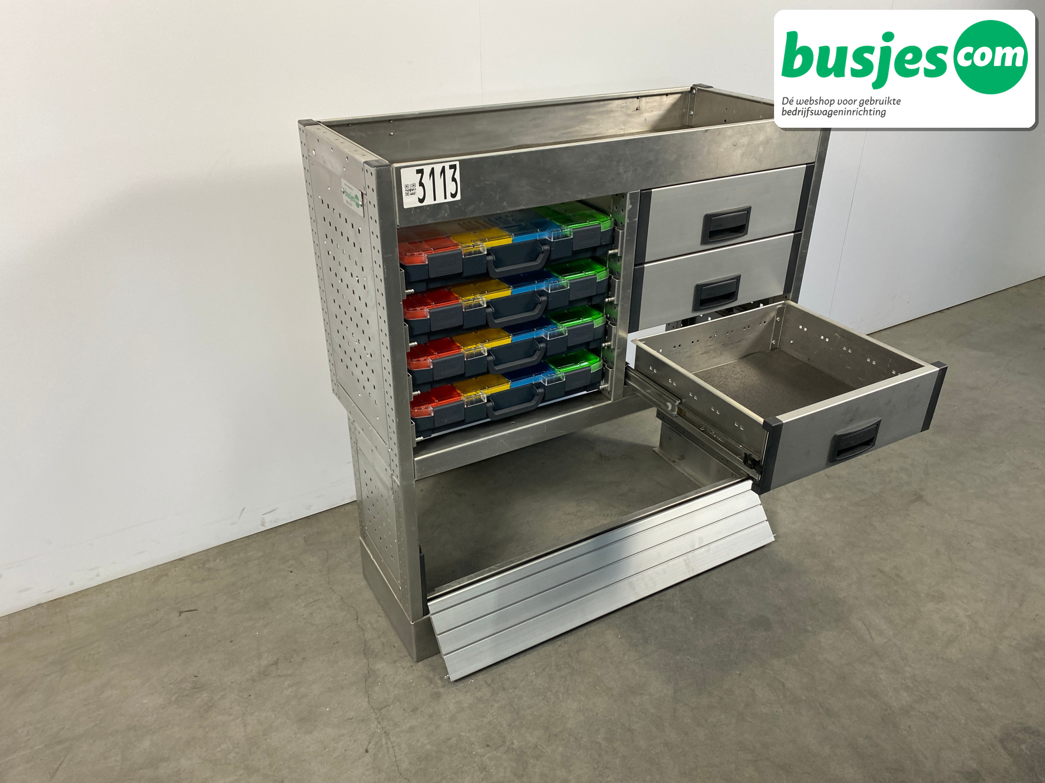 Aluca bedrijfswageninrichting 1010x420x1075mm (3113) - Afbeelding 6