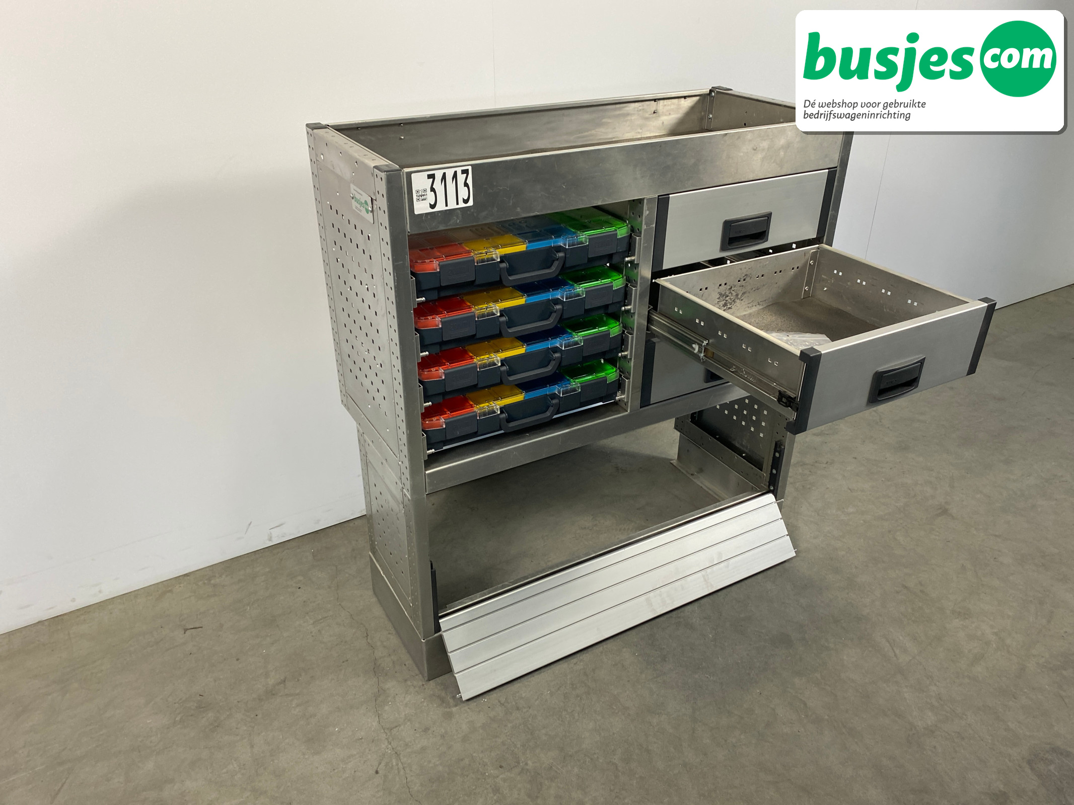 Aluca bedrijfswageninrichting 1010x420x1075mm (3113) - Afbeelding 7