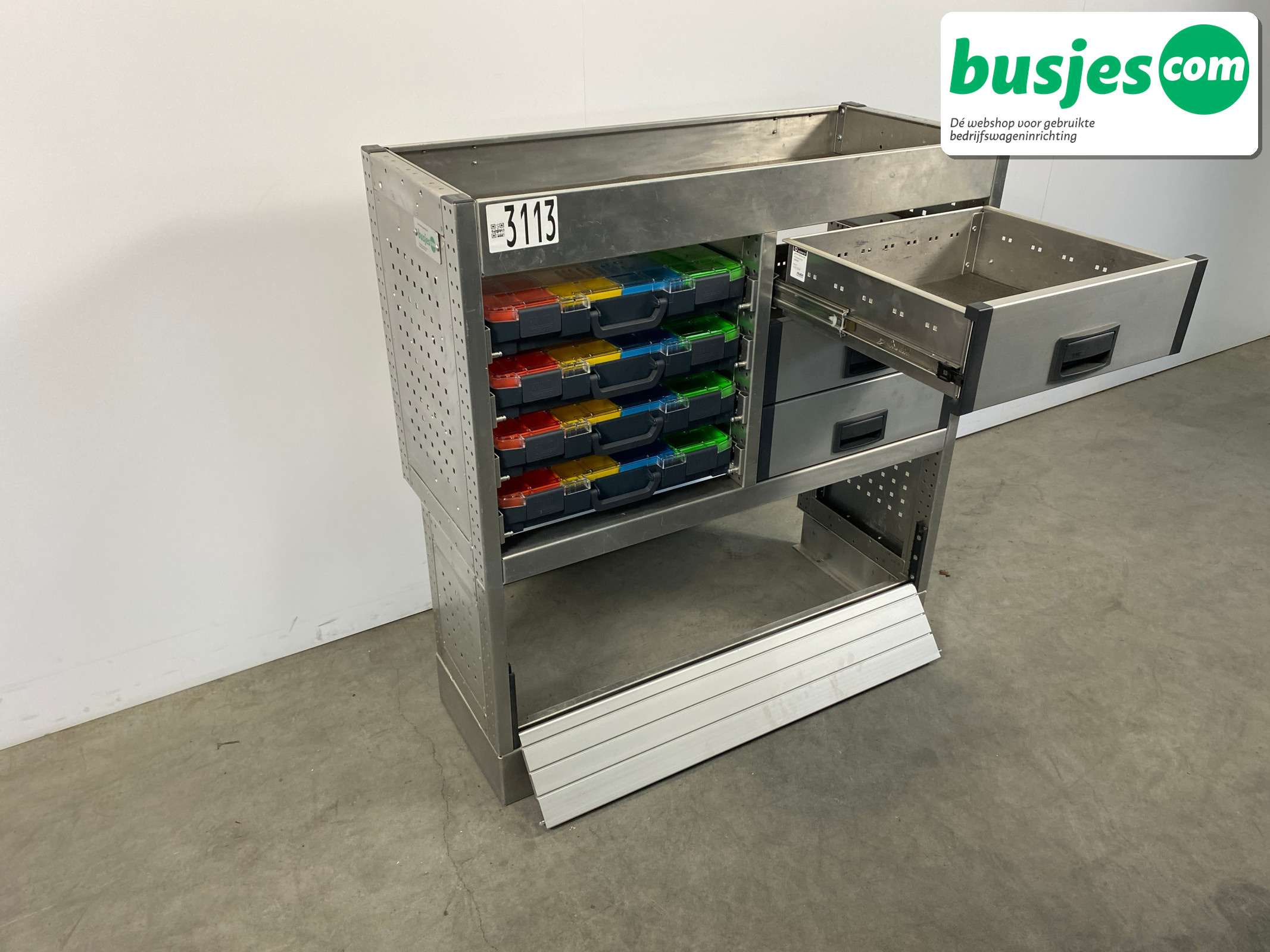 Aluca bedrijfswageninrichting 1010x420x1075mm (3113) - Afbeelding 8