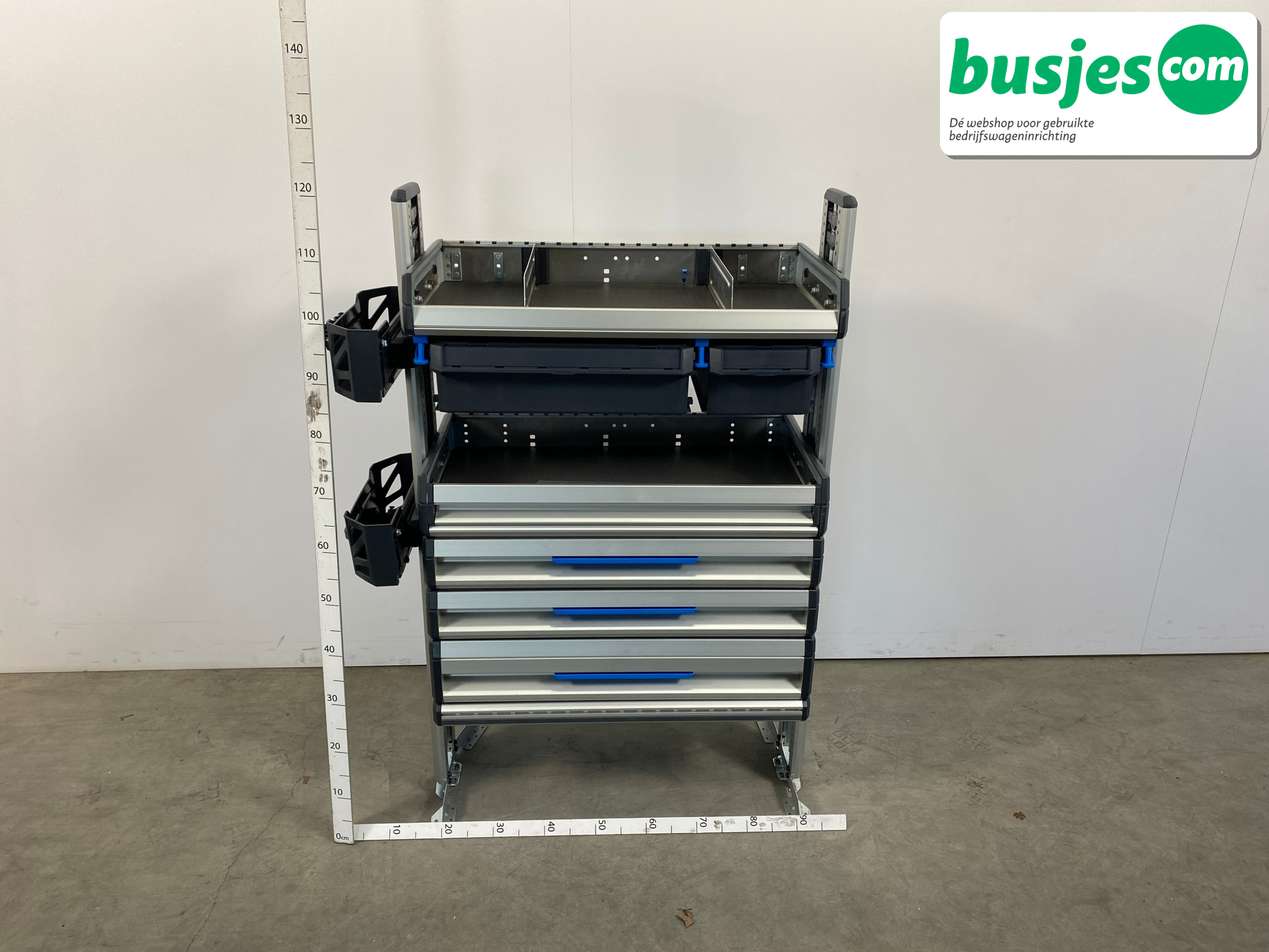 Sortimo SR5 bedrijfswageninrichting 3 kasten + WorkMo 3120 - Afbeelding 18