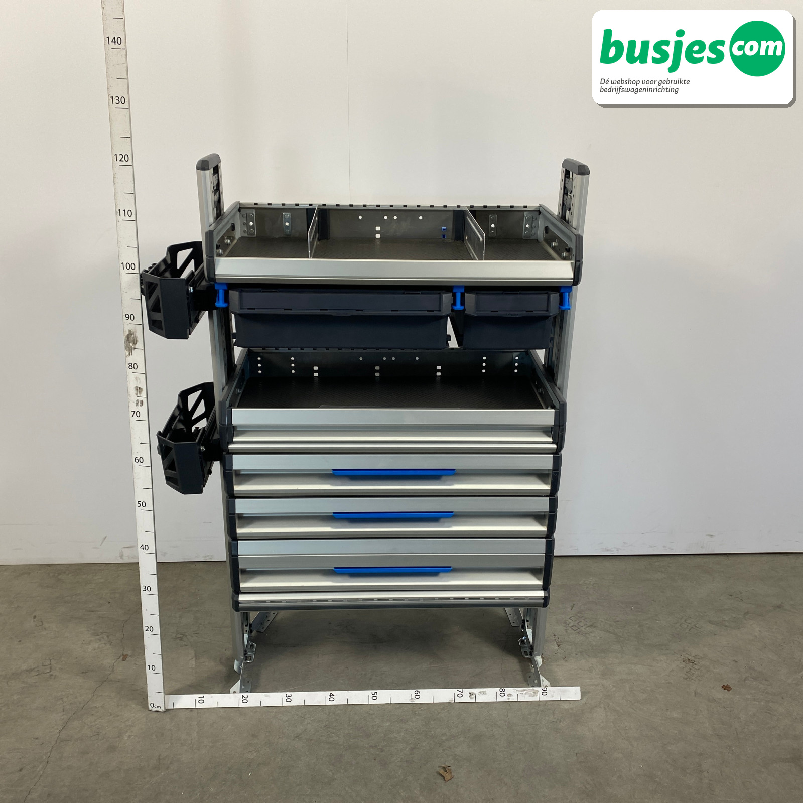 Sortimo SR5 bedrijfswageninrichting 3 kasten + WorkMo 3120 - Afbeelding 19