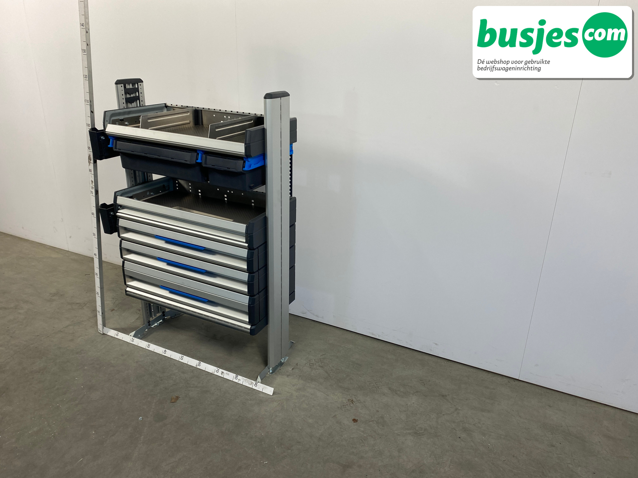 Sortimo SR5 bedrijfswageninrichting 3 kasten + WorkMo 3120 - Afbeelding 20