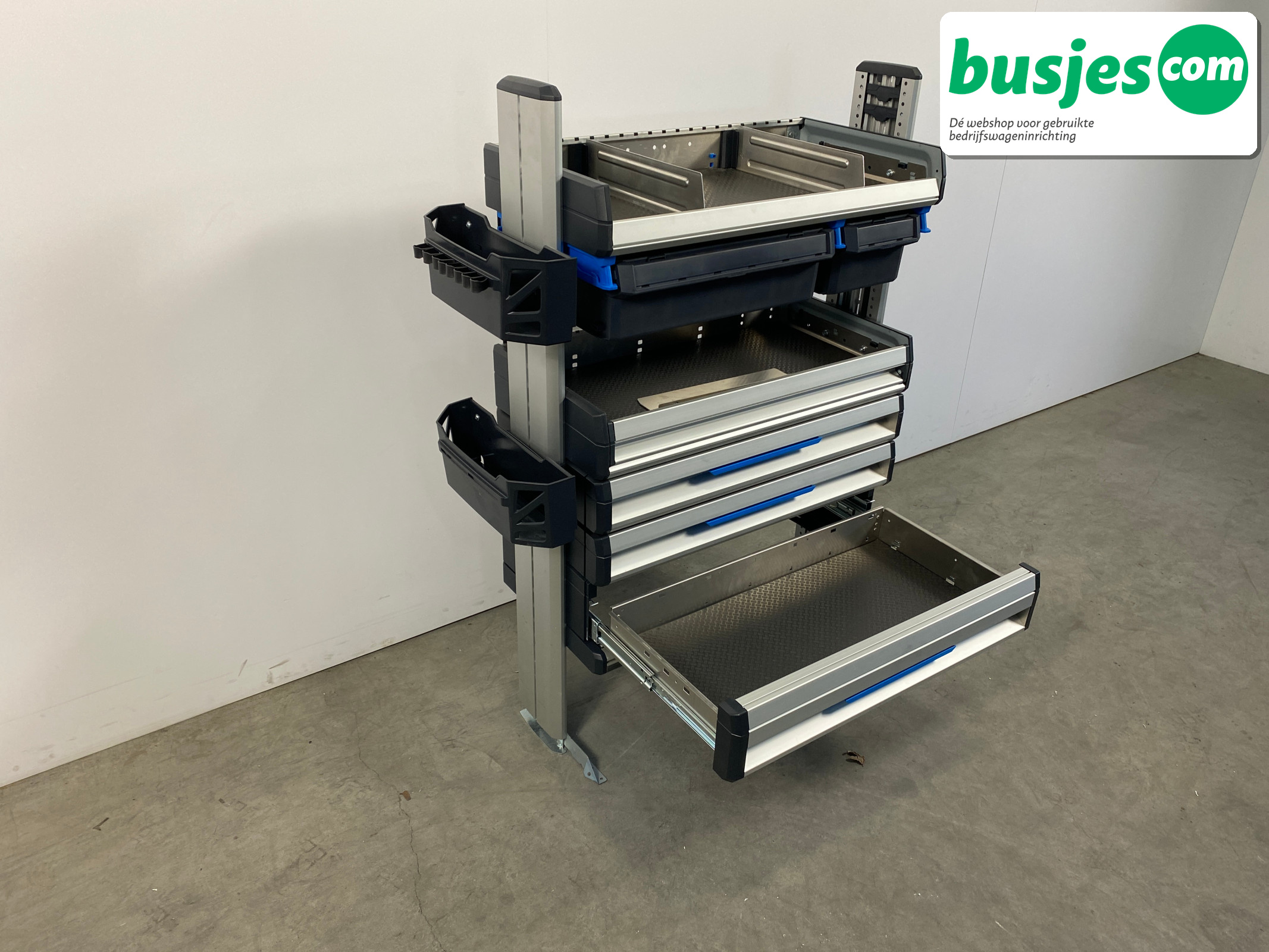 Sortimo SR5 bedrijfswageninrichting 3 kasten + WorkMo 3120 - Afbeelding 22