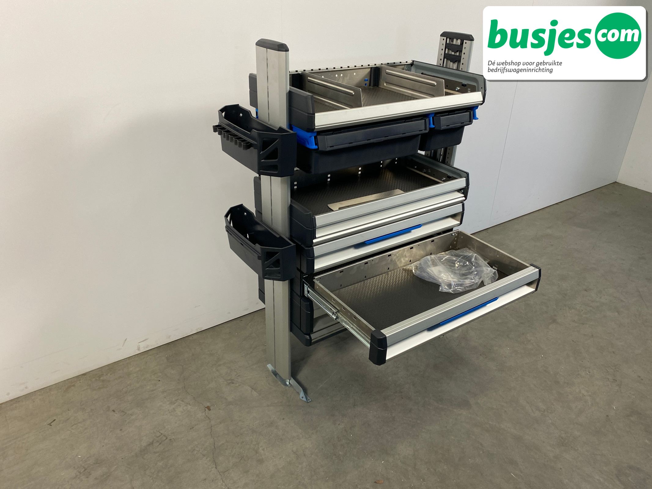 Sortimo SR5 bedrijfswageninrichting 3 kasten + WorkMo 3120 - Afbeelding 23