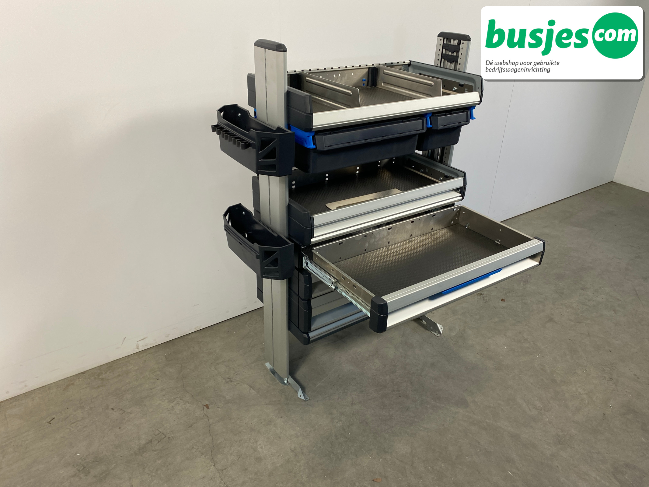 Sortimo SR5 bedrijfswageninrichting 3 kasten + WorkMo 3120 - Afbeelding 24