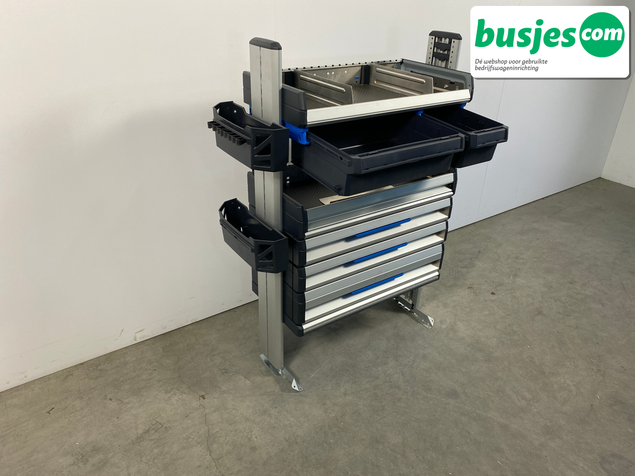 Sortimo SR5 bedrijfswageninrichting 3 kasten + WorkMo 3120 - Afbeelding 26
