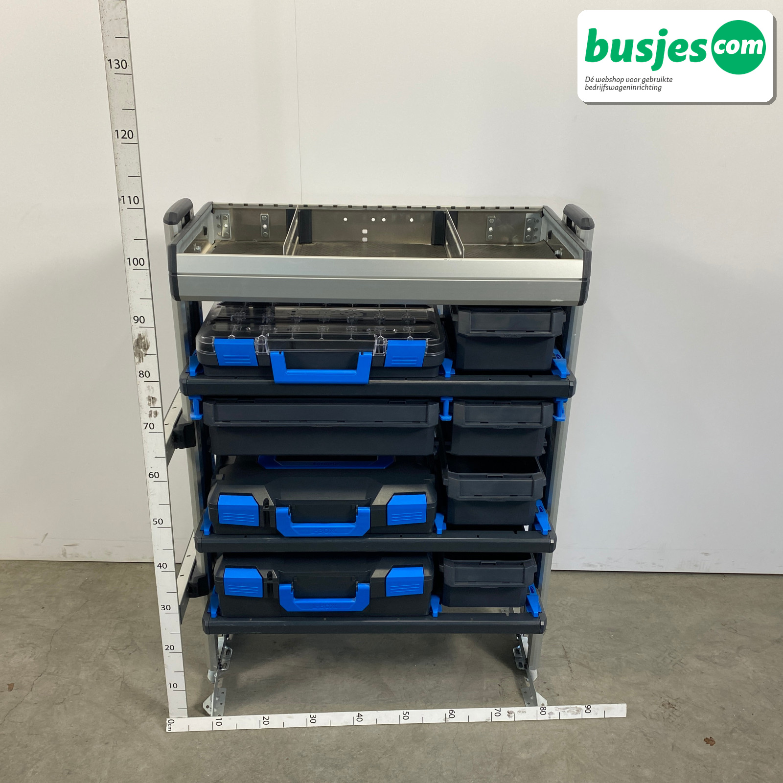Sortimo SR5 bedrijfswageninrichting 3 kasten + WorkMo 3120 - Afbeelding 28