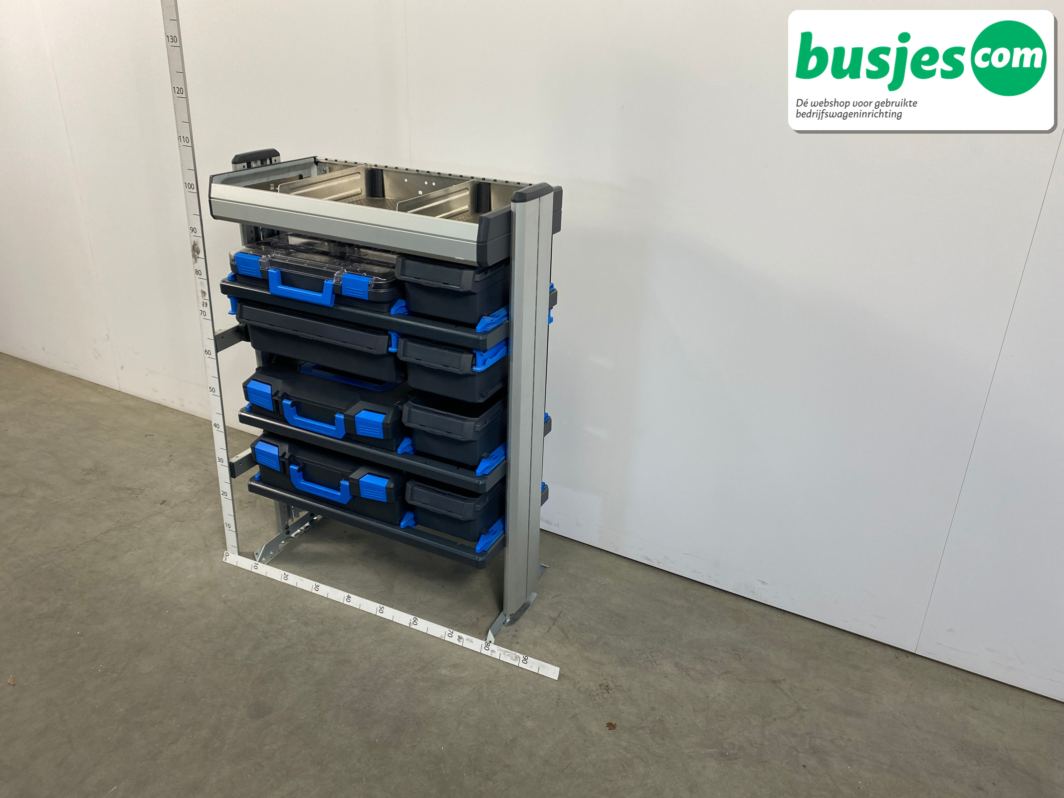 Sortimo SR5 bedrijfswageninrichting 3 kasten + WorkMo 3120 - Afbeelding 29