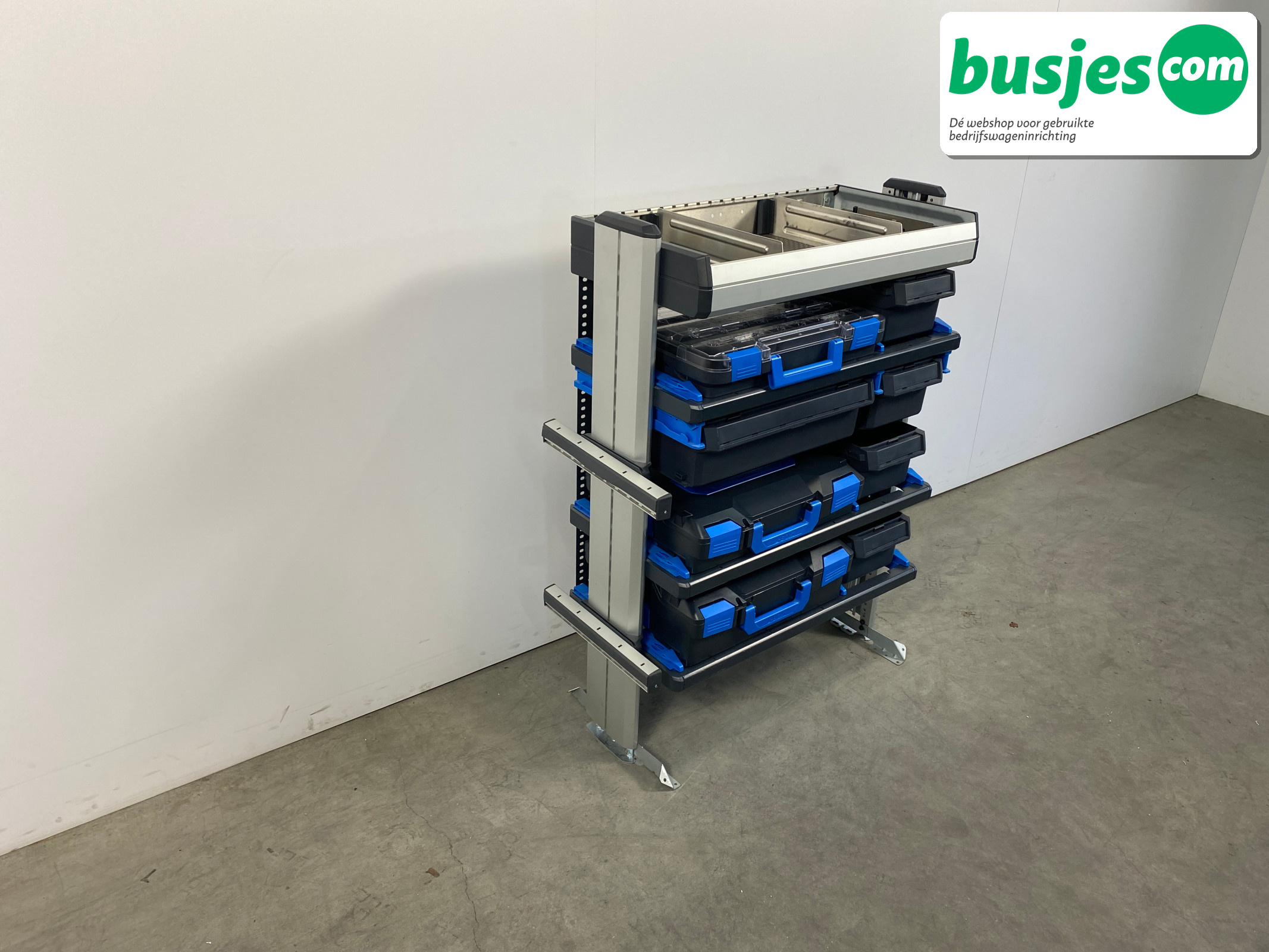 Sortimo SR5 bedrijfswageninrichting 3 kasten + WorkMo 3120 - Afbeelding 30