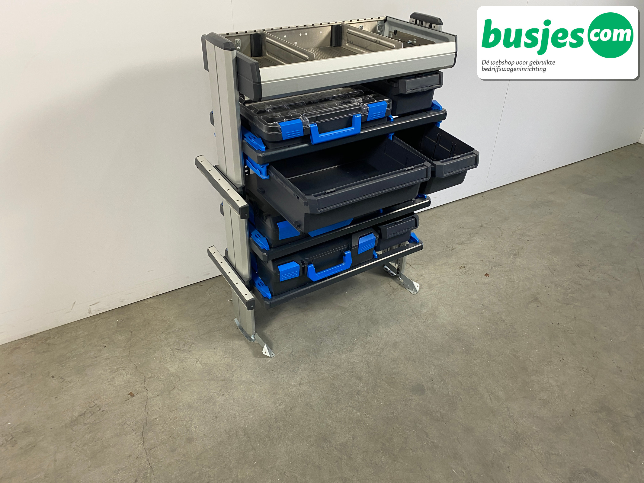 Sortimo SR5 bedrijfswageninrichting 3 kasten + WorkMo 3120 - Afbeelding 33
